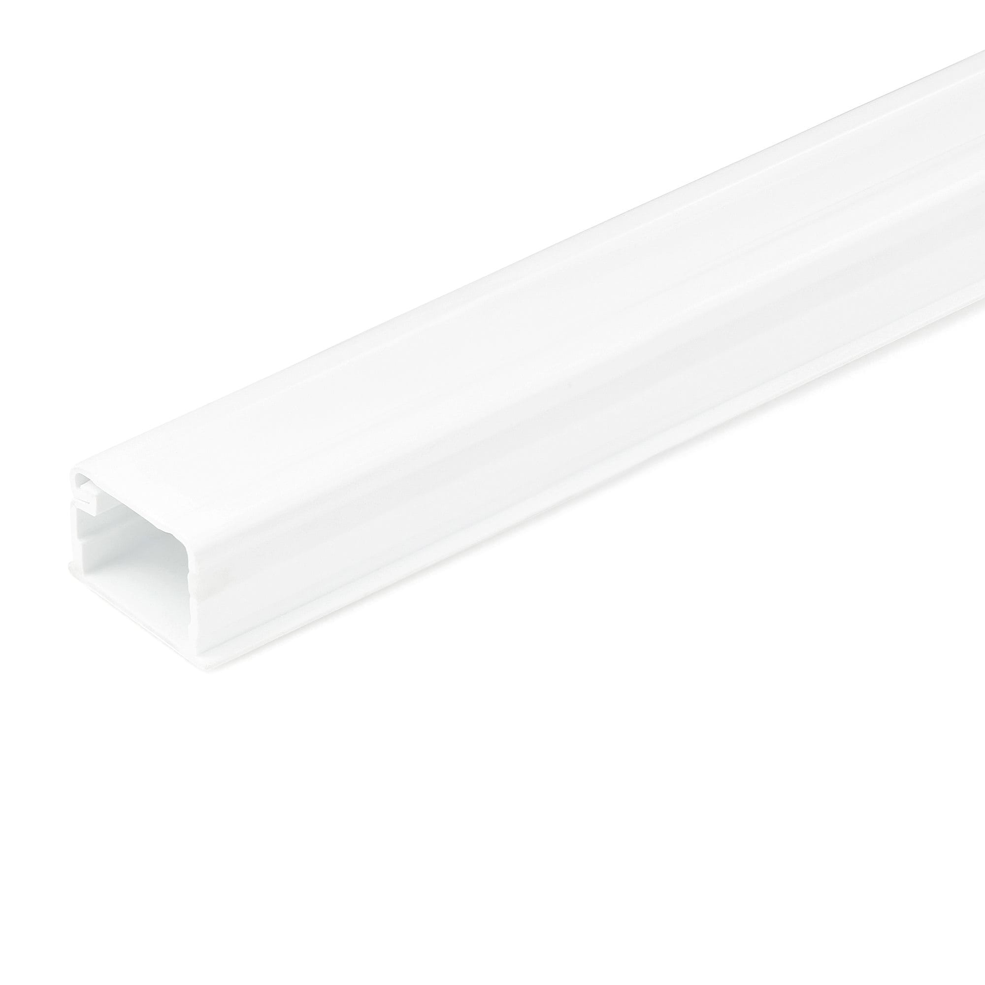 StarTech Solid Cable Management RaceWay With Adhesive Tape And Cover 3/4"Wx1/2"