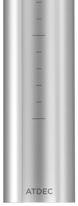 Atdec NEW 750MM POST SLV WITH GUIDE MARKS