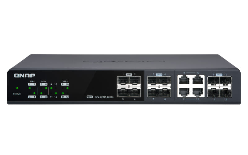 QNAP QSW-M1204-4C Layer 2 Web Managed Switch