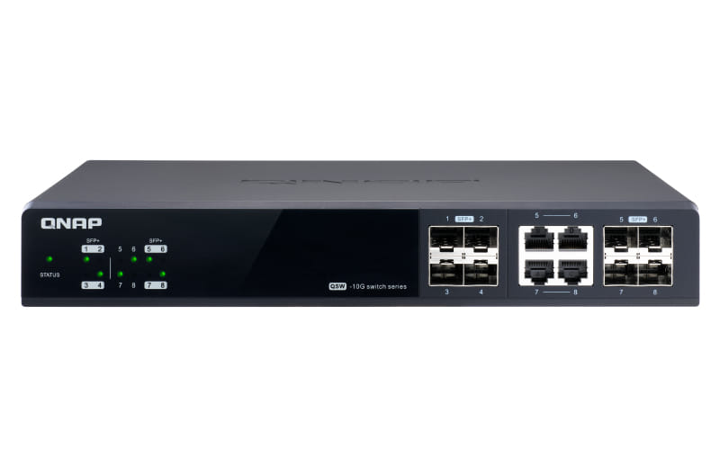 QNAP QSW-M804-4C Layer 2 Web Managed Switch
