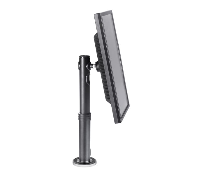 Atdec Single Desk monitor/small TV Desk Post Mount