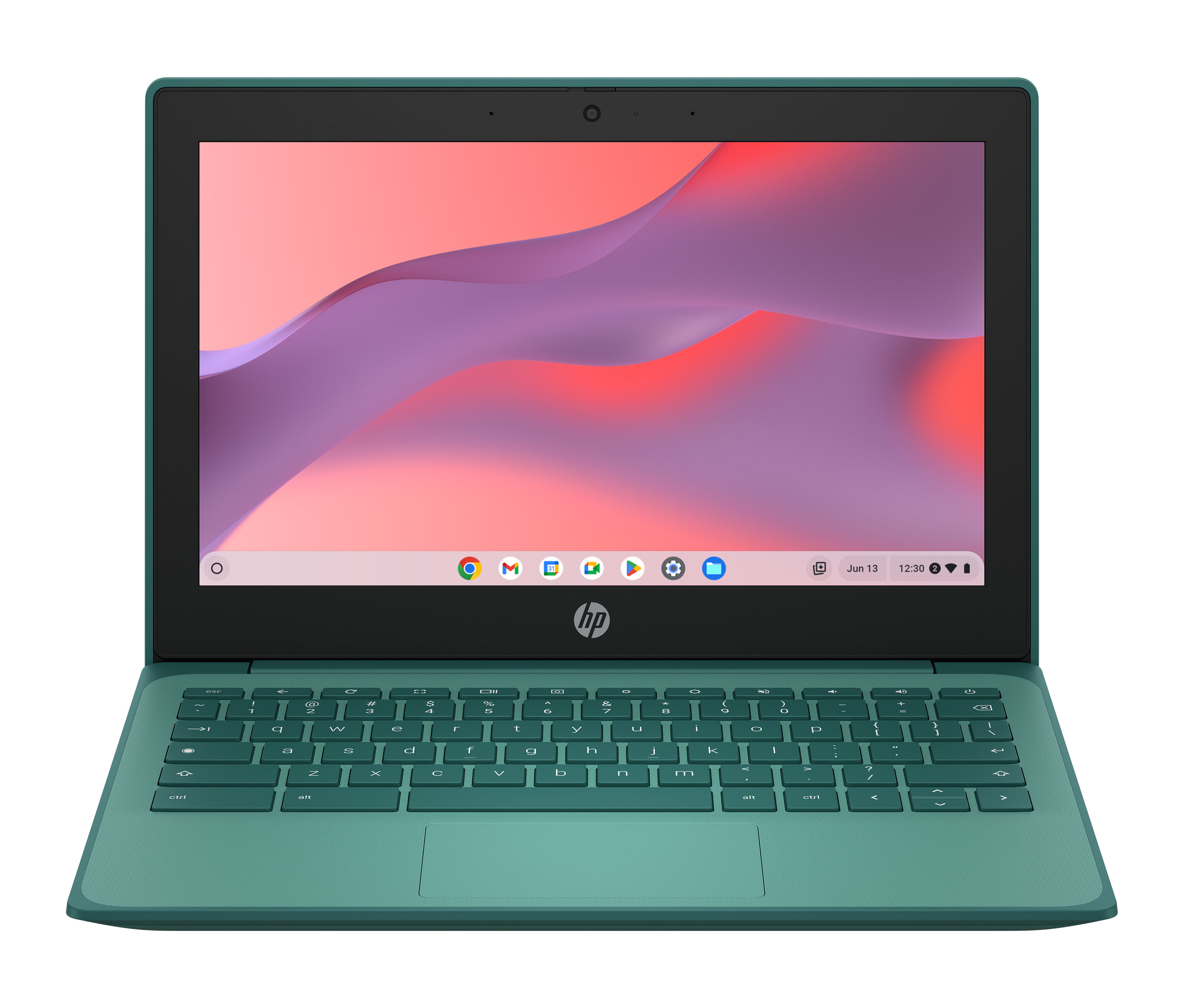 HP Fortis G1i 11" HD Laptop, N150, 8GB RAM, 128GB SSD, UFS ChromeOS, Green