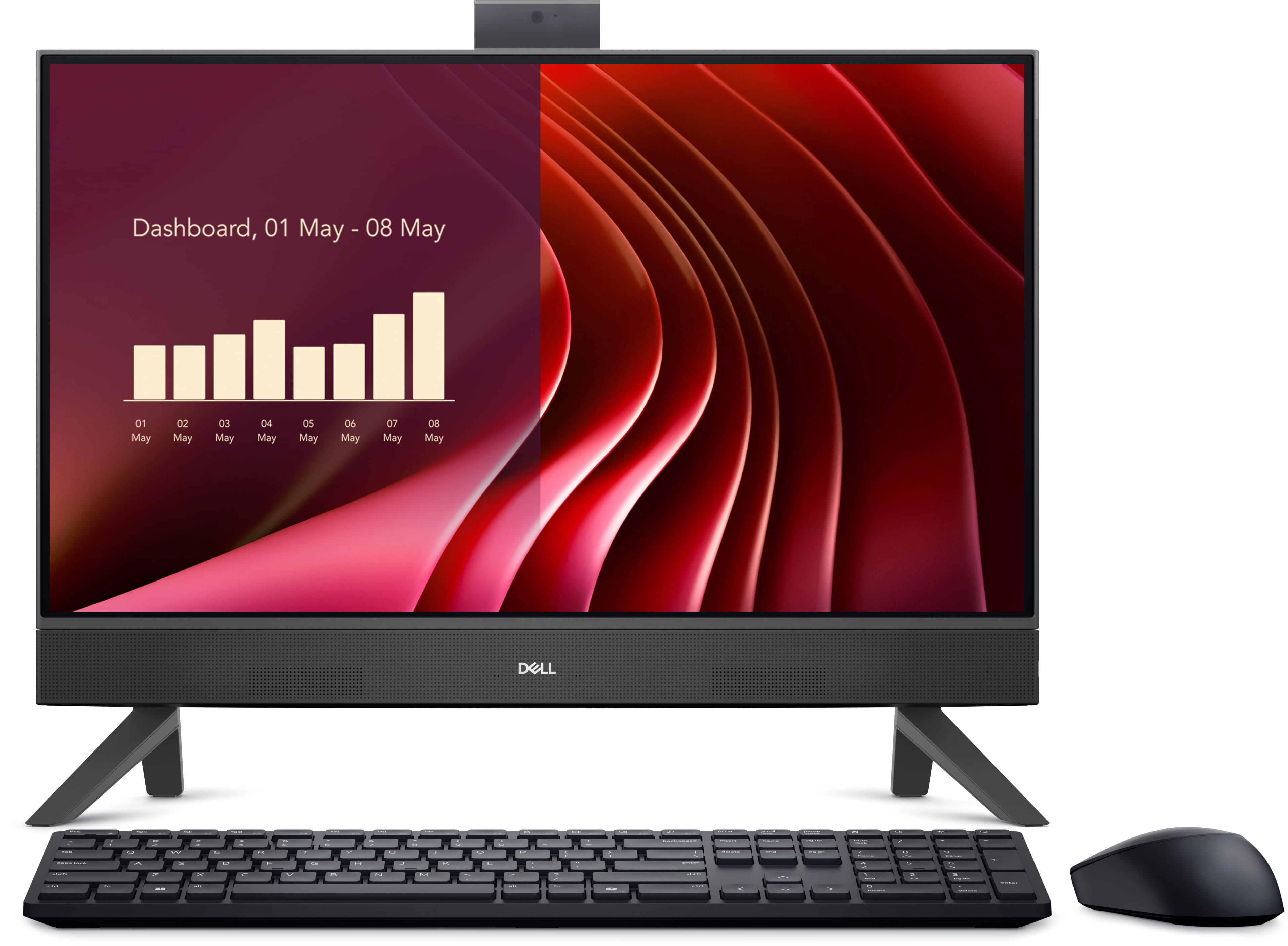 Dell EC24250 All-In-One 24" Core 7 150U, 16GB RAM, 1TB SSD, Windows 11 Pro