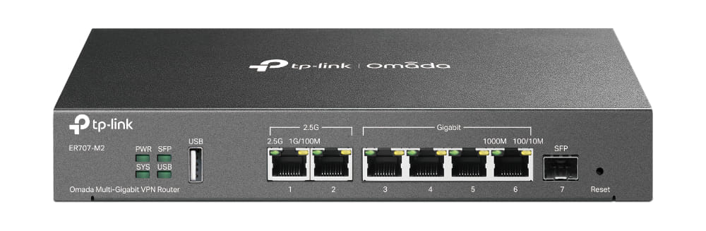 TP Link ER707 M2 Omada Multi Gigabit VPN Router