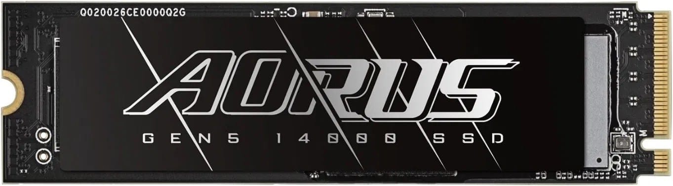 Gigabyte AORUS Gen5 14000 1TB PCIe5 NVMe2.0 M.2 SSD