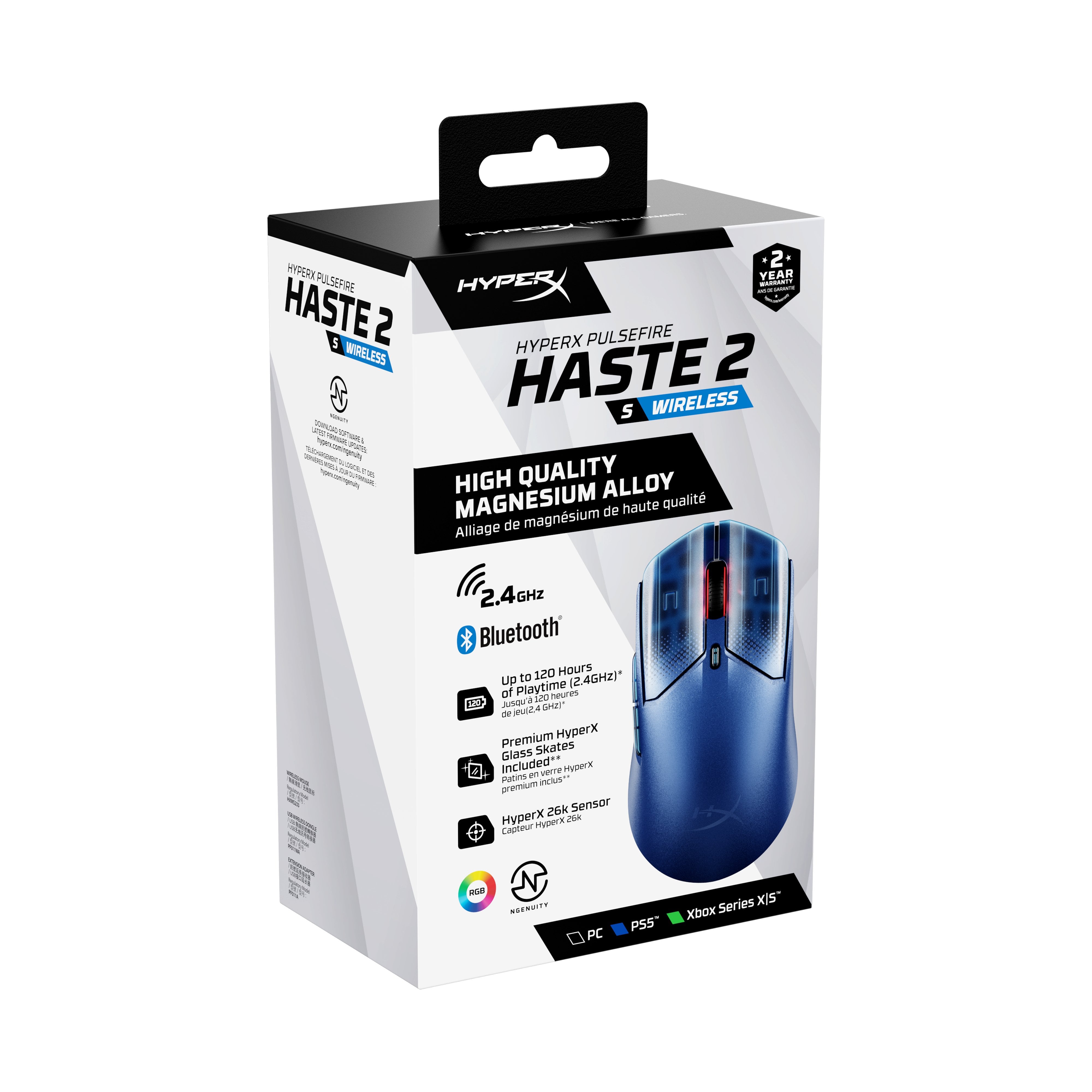 HP HyperX Pulsefire Haste 2 S Navy Wireless Mouse