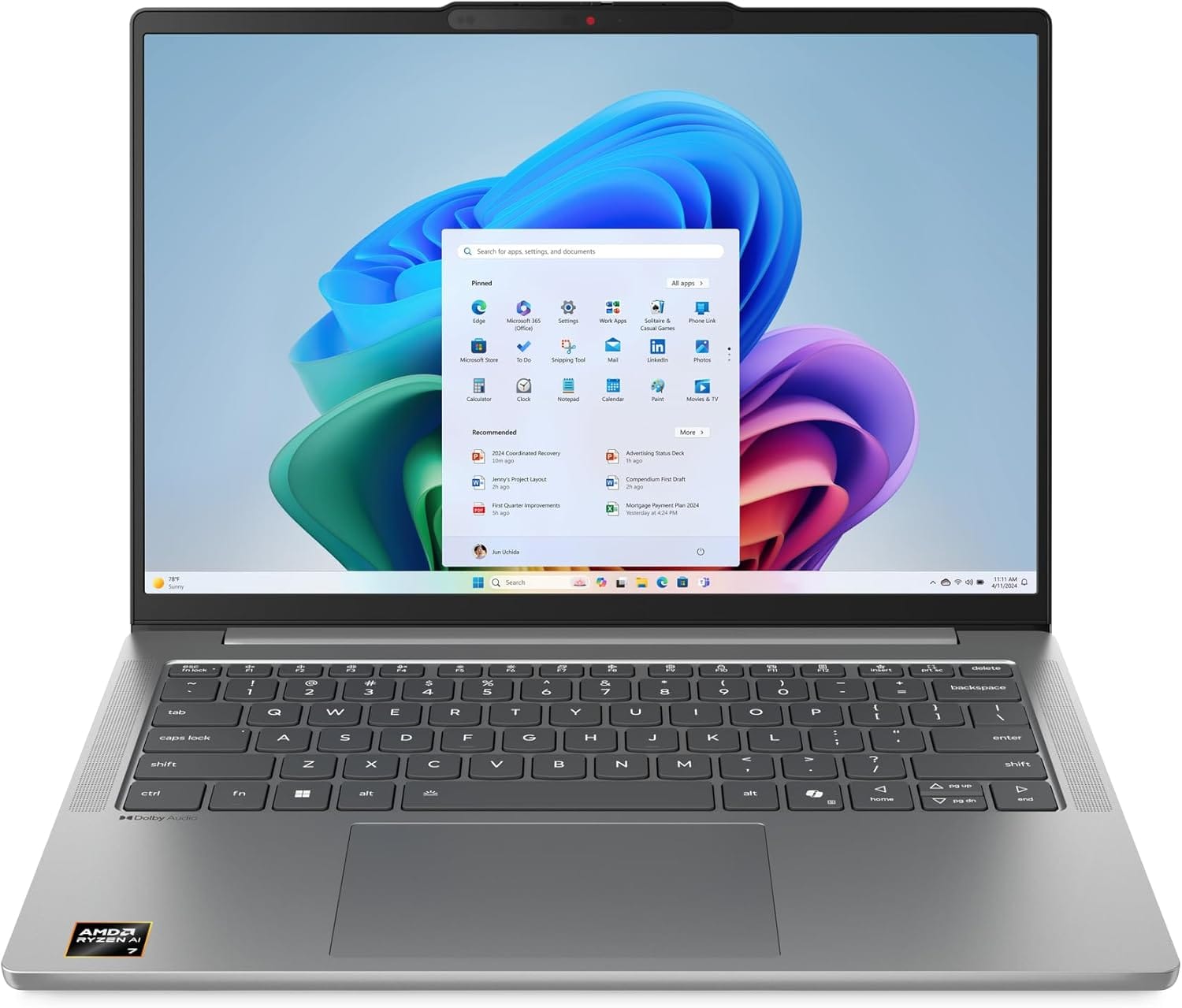 Lenovo IdeaPad Slim 5 14" OLED AMD Ryzen AI 5-340, 24GB RAM, 512GB SSD, Windows 11 Home