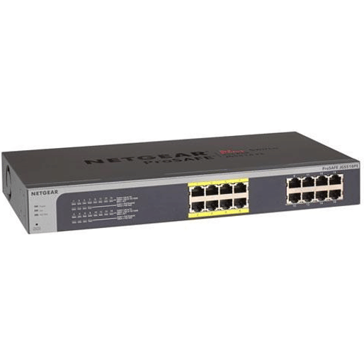Netgear JGS516PE 16-Port Gigabit Switch - Main Image
