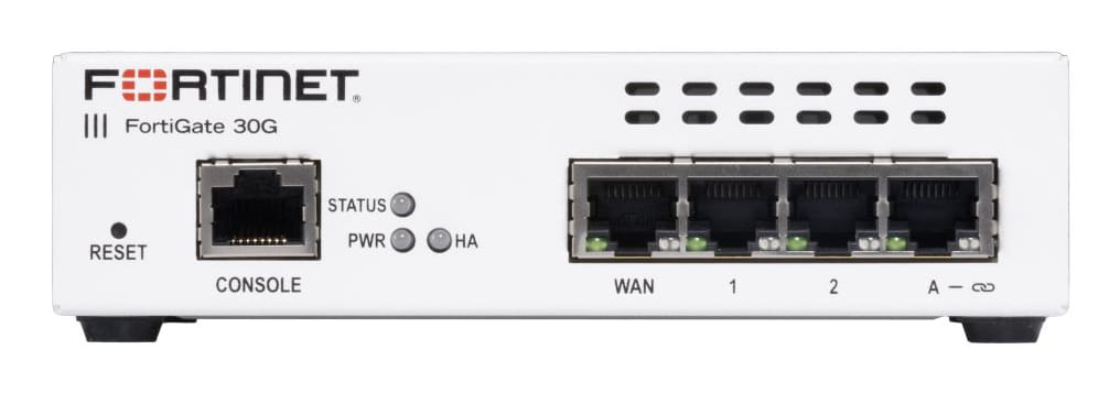 Fortinet FortiGate 31G 4 x GE RJ45 ports