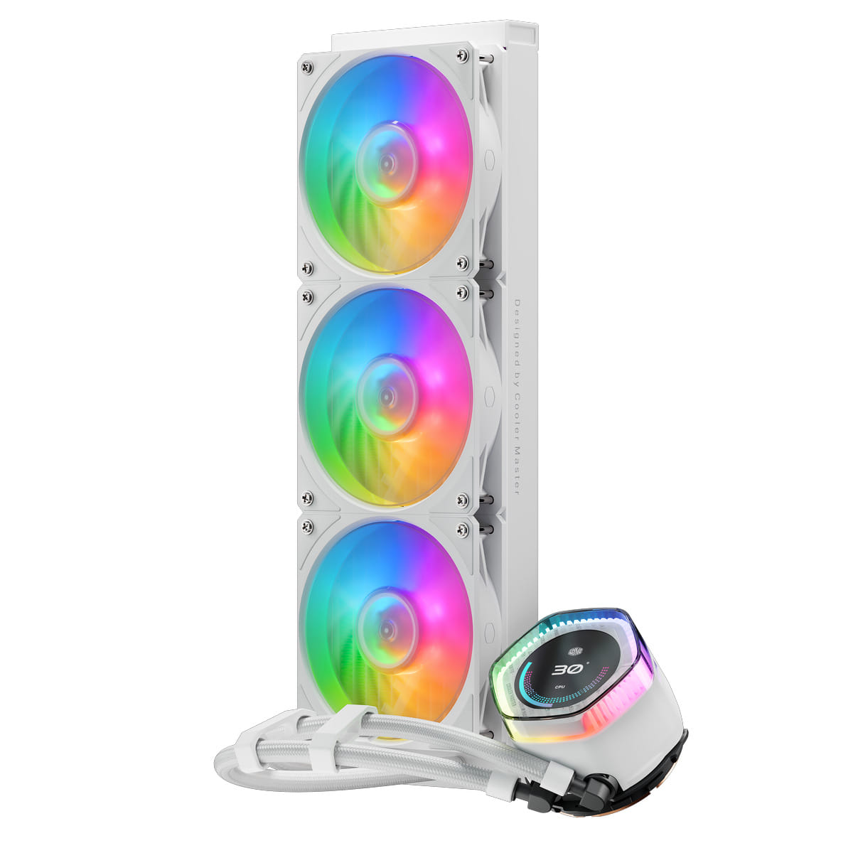 Cooler Master MasterLiquid ION 360 White Liquid CPU Cooler