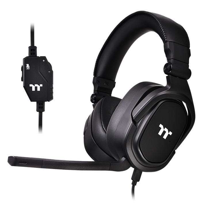 Thermaltake Argent H5 Stereo Headset Head-band 3.5 mm Connector Black