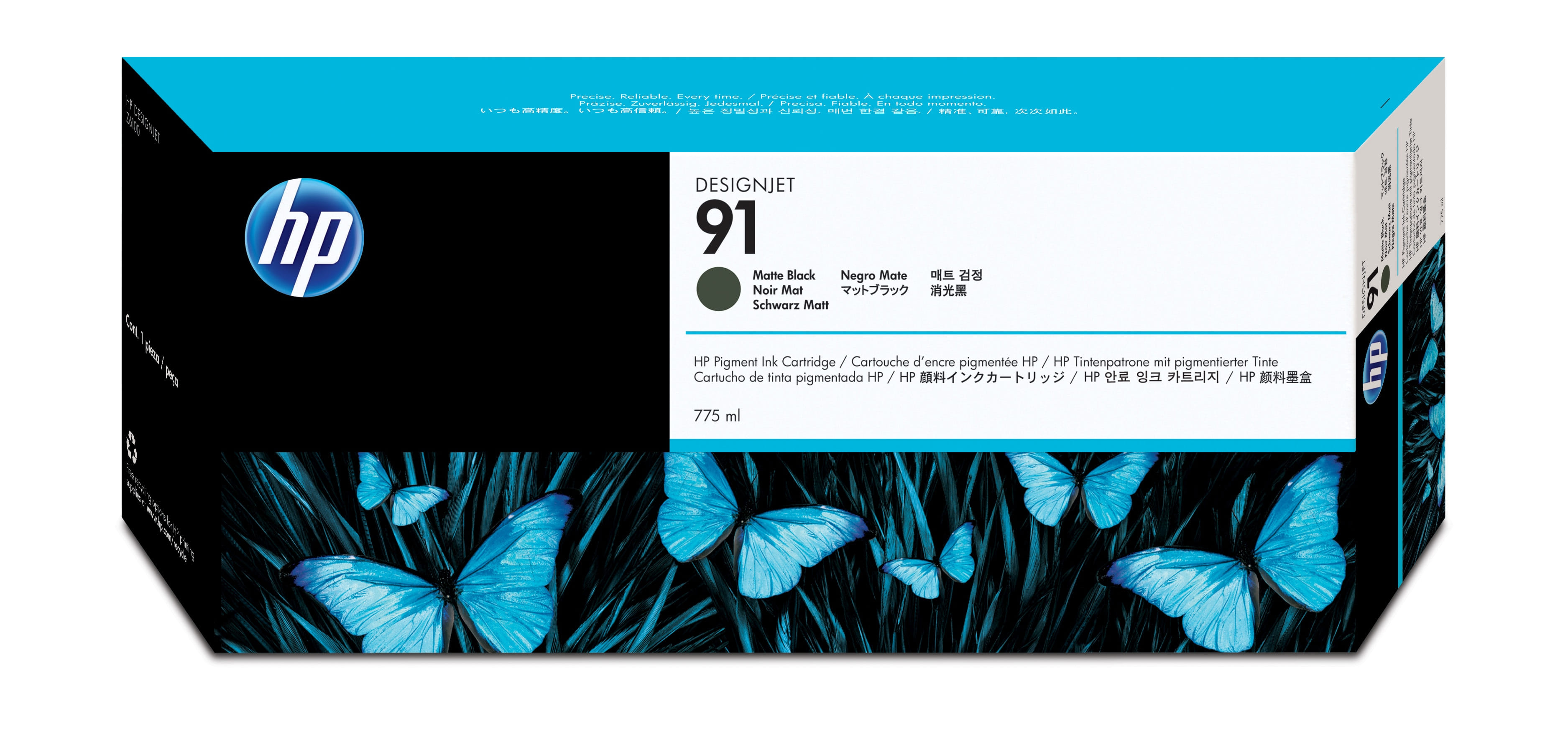 HP 91 775ML Matte Black Ink Cartridge