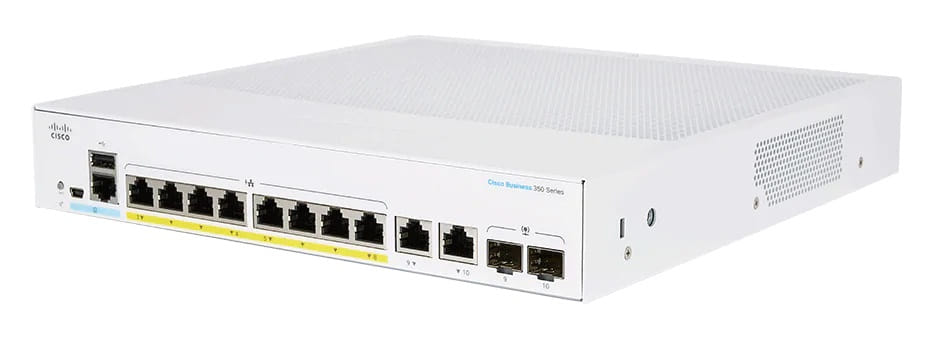 Cisco CBS250 Managed L2/L3 Gigabit Ethernet (10/100/1000) Power over (PoE) 1U Grey