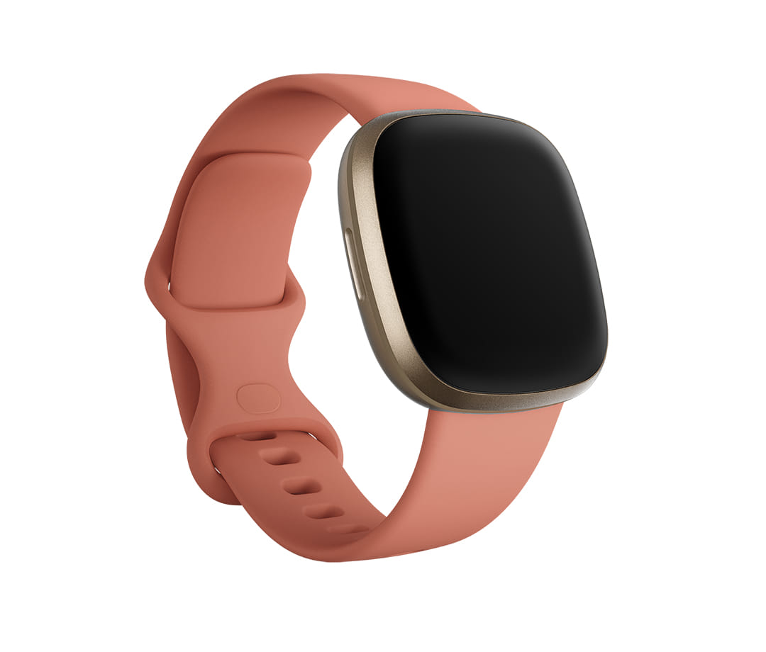 Fitbit Versa 3/Sense Infinity Band Pink Clay Small