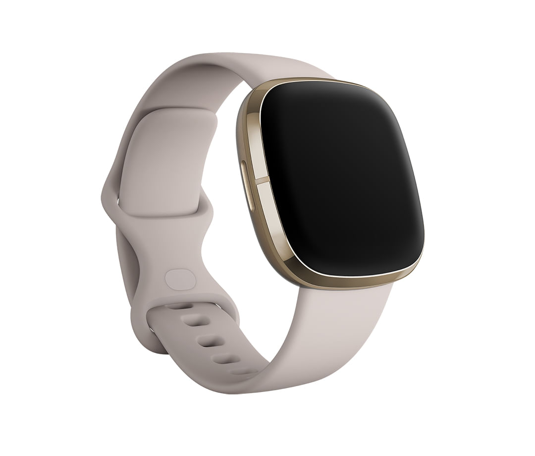 Fitbit Versa 3/Sense Infinity Band Lunar White Small