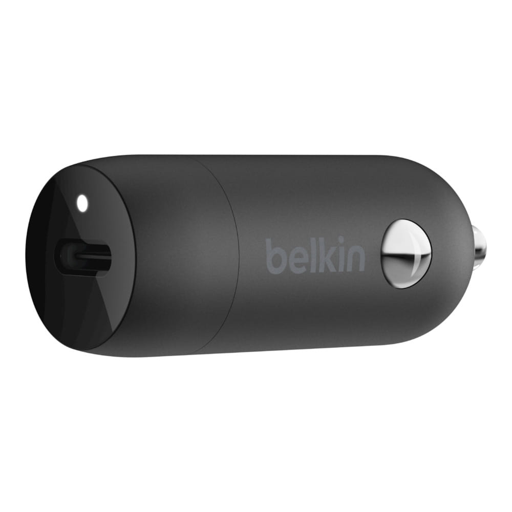 Belkin 1 Port Car Charger 20W USB-C PD Black