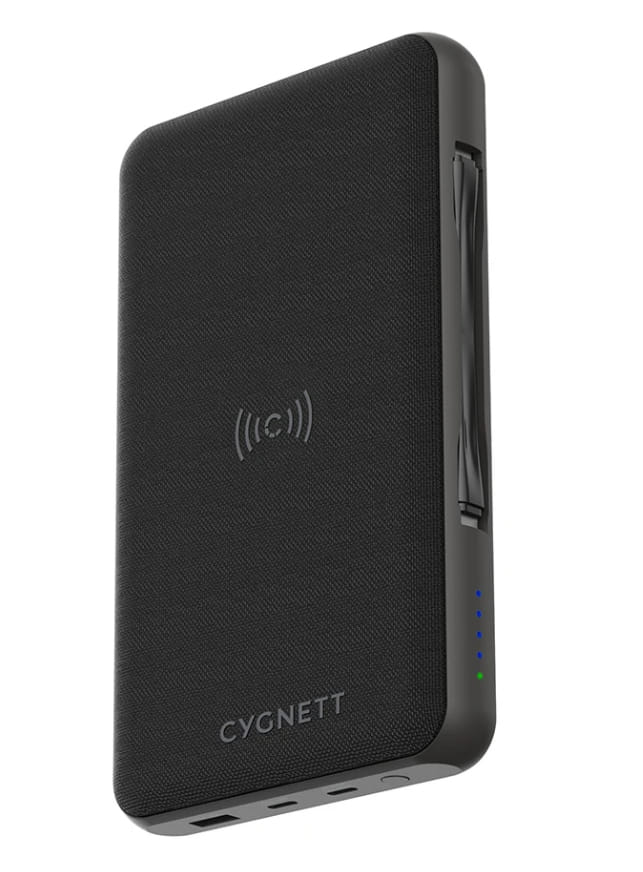 Cygnett 27000 mAh USB-C Laptop/Wireless Power Bank Black
