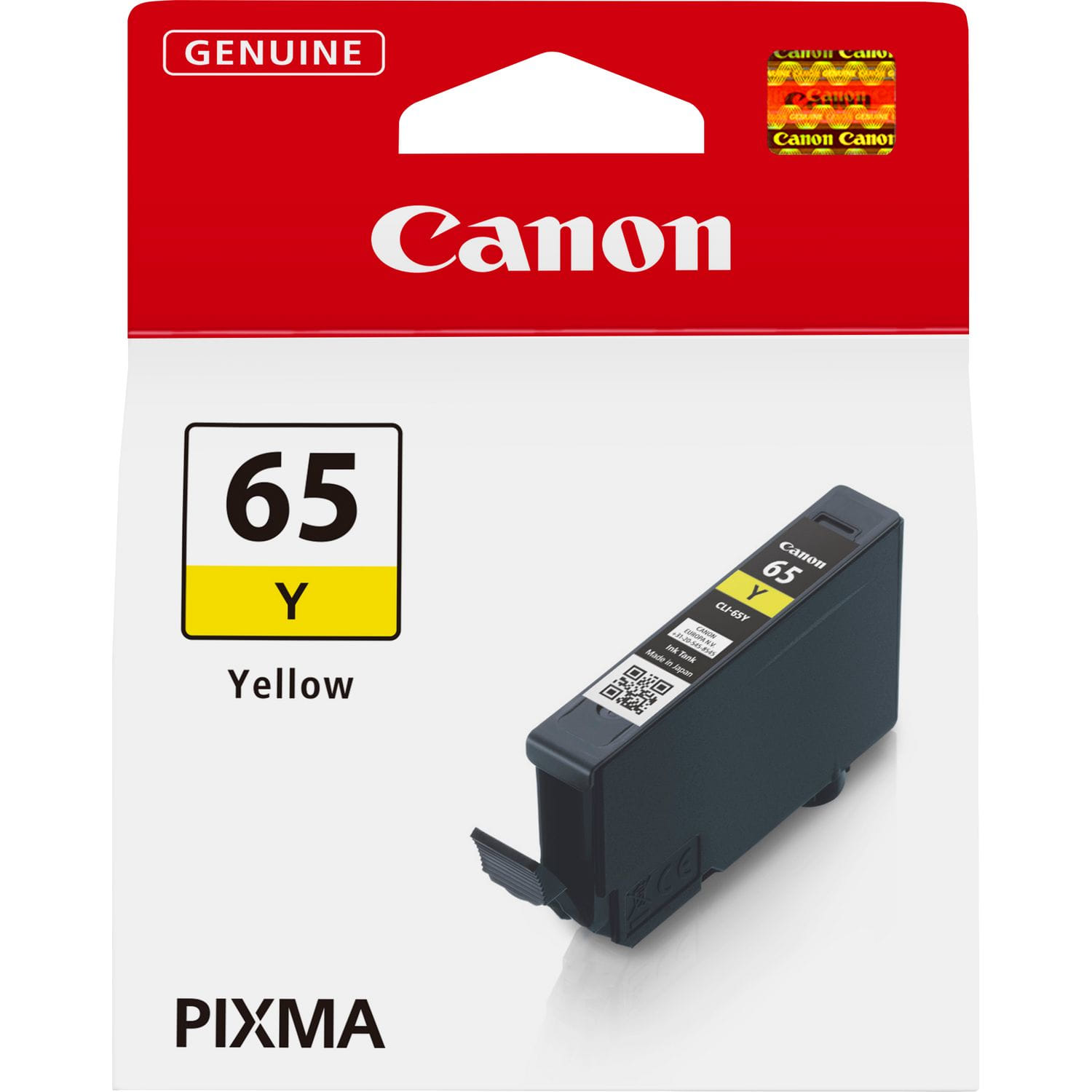 Canon CLI-65Y Ink Cartridge Original Yellow