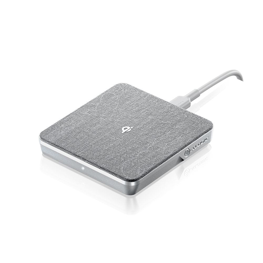 Alogic Ultra Wireless Charging Pad - 10W- Silver
