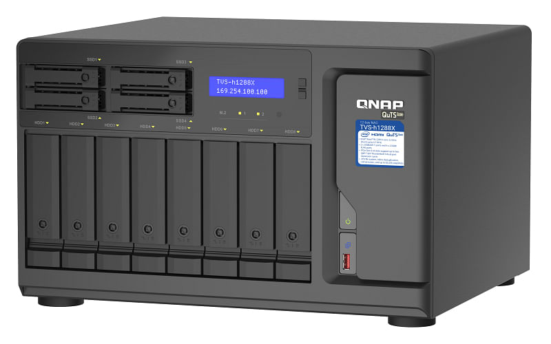 QNAP 8-Bay Xeon W-1250 6-Core 16GB UDIMM Tower NAS