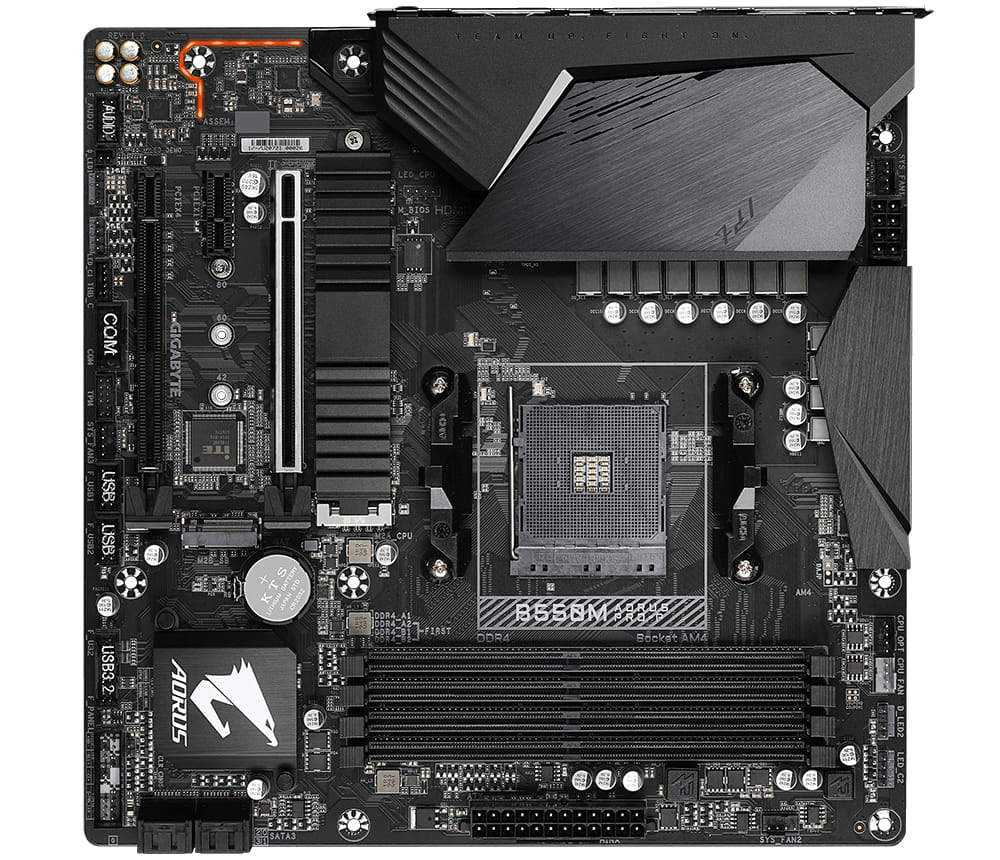 Manufacturer Refurbished Gigabyte B550M AORUS Pro P Micro-ATX Motherboard