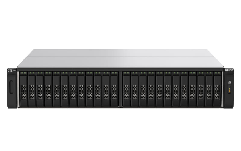 QNAP 24-Bay All-Flash NVMe Gen3 x4 64GB NAS