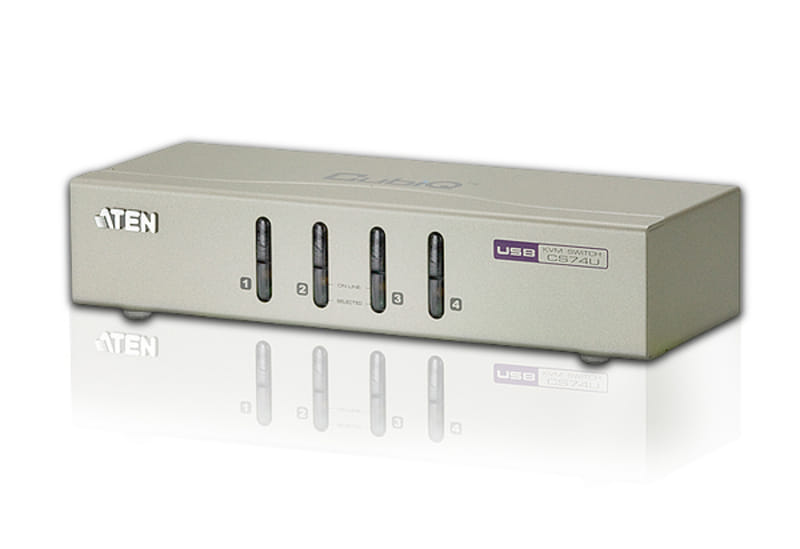 Aten 4-Port USB VGA/Audio KVM Switch