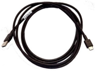 Zebra CS6080 Cordless Cradle USB Cable 2.13m 2.0 A C Black