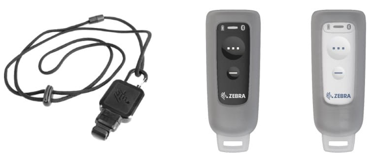 Zebra Lanyard Retractor Silicon