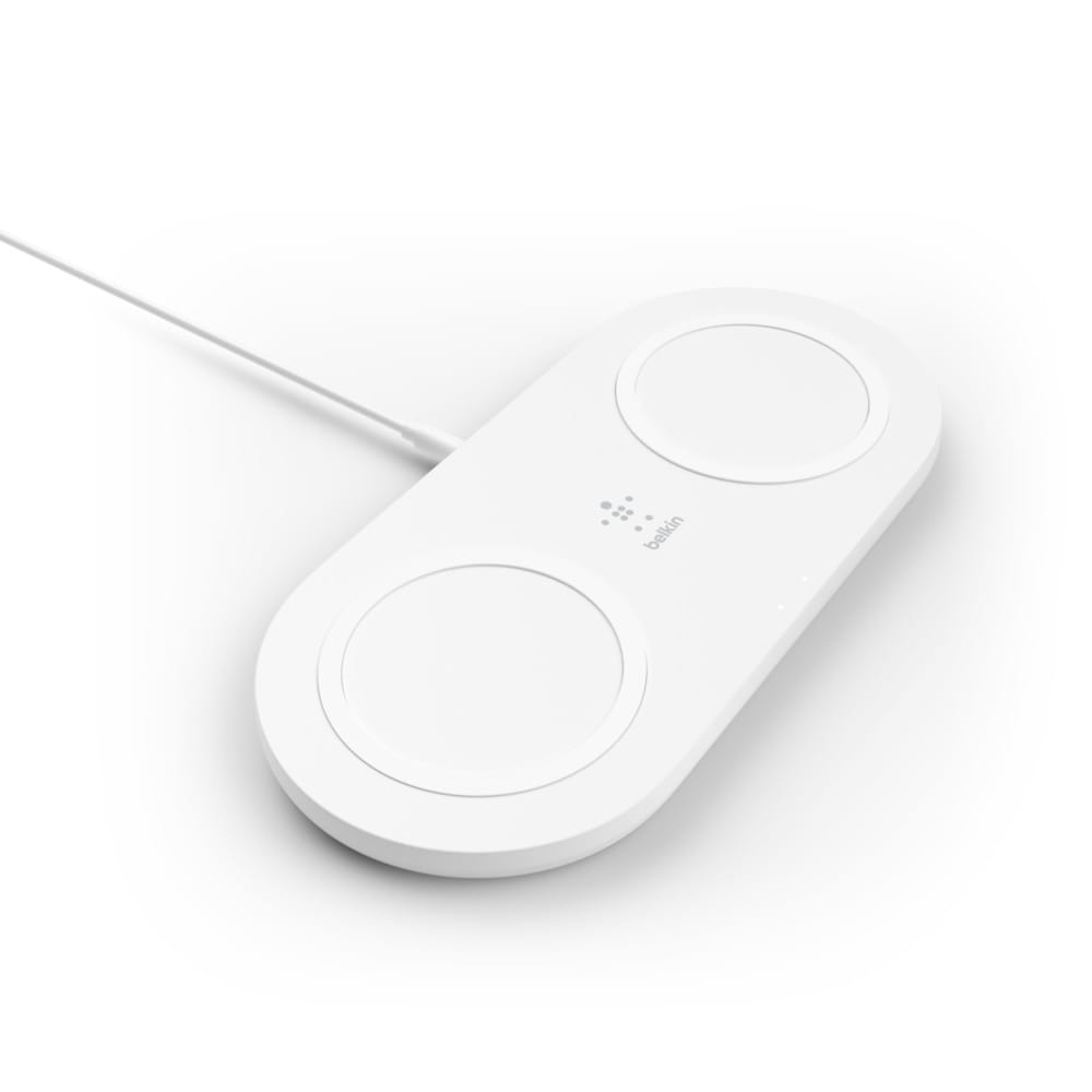 Belkin Dual 15W Wireless Charging Pad White
