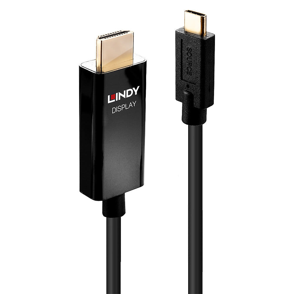 Lindy 3m USB C - HDMI 4k Cable With HDR