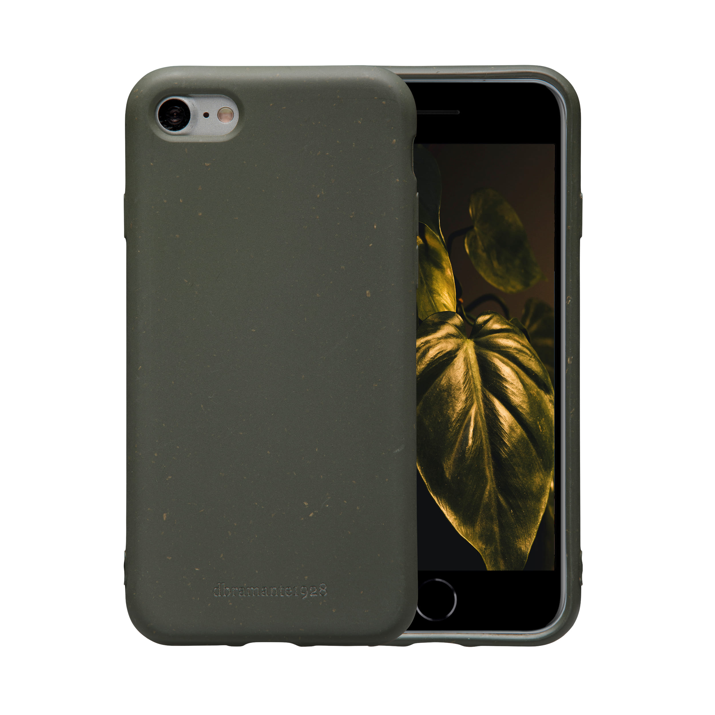 Dbramante iPhone SE 2/3rd Gen Grenen Case - Dark Olive Green