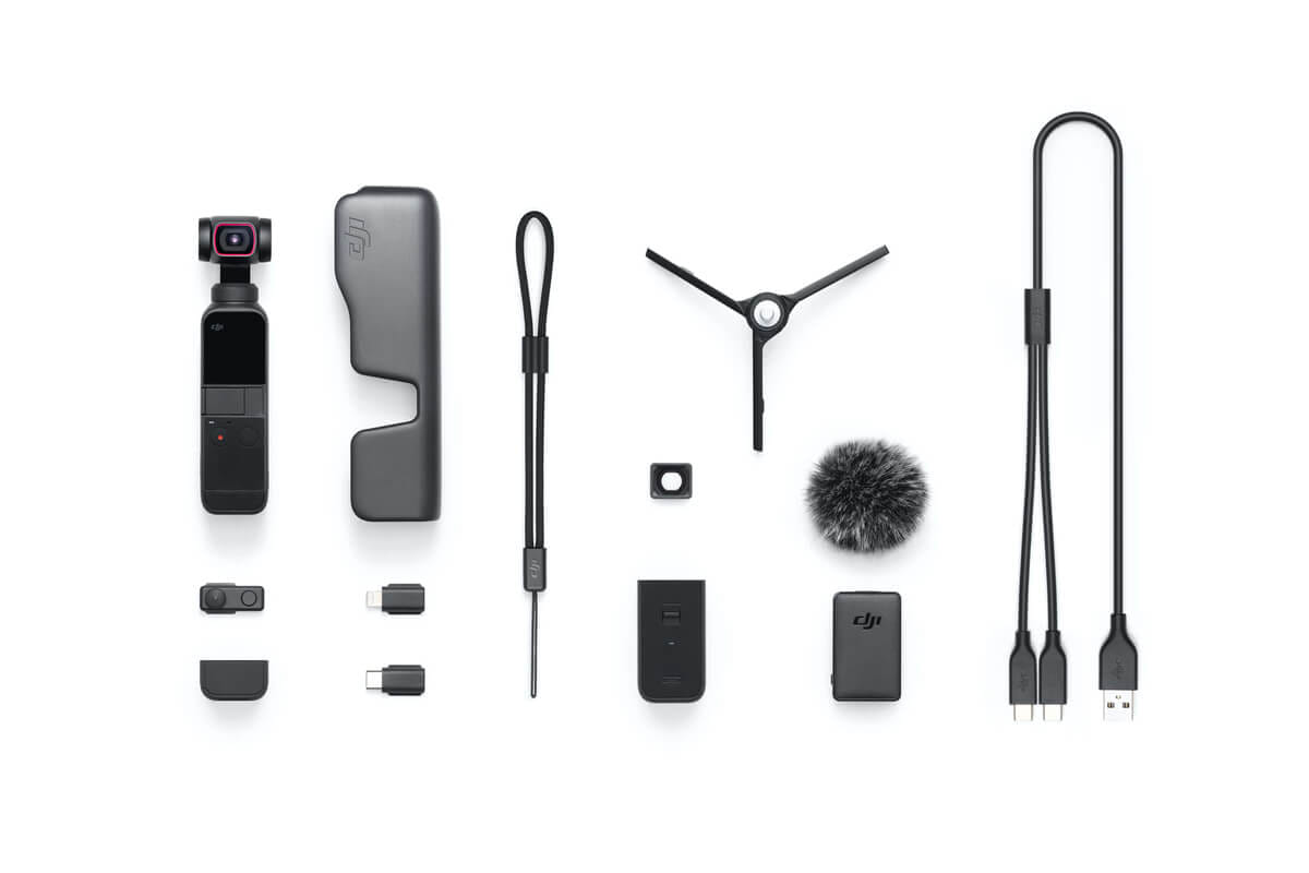 DJI Pocket 2 Creator Combo Gimbal Camera 2K Ultra HD 64 MP Black