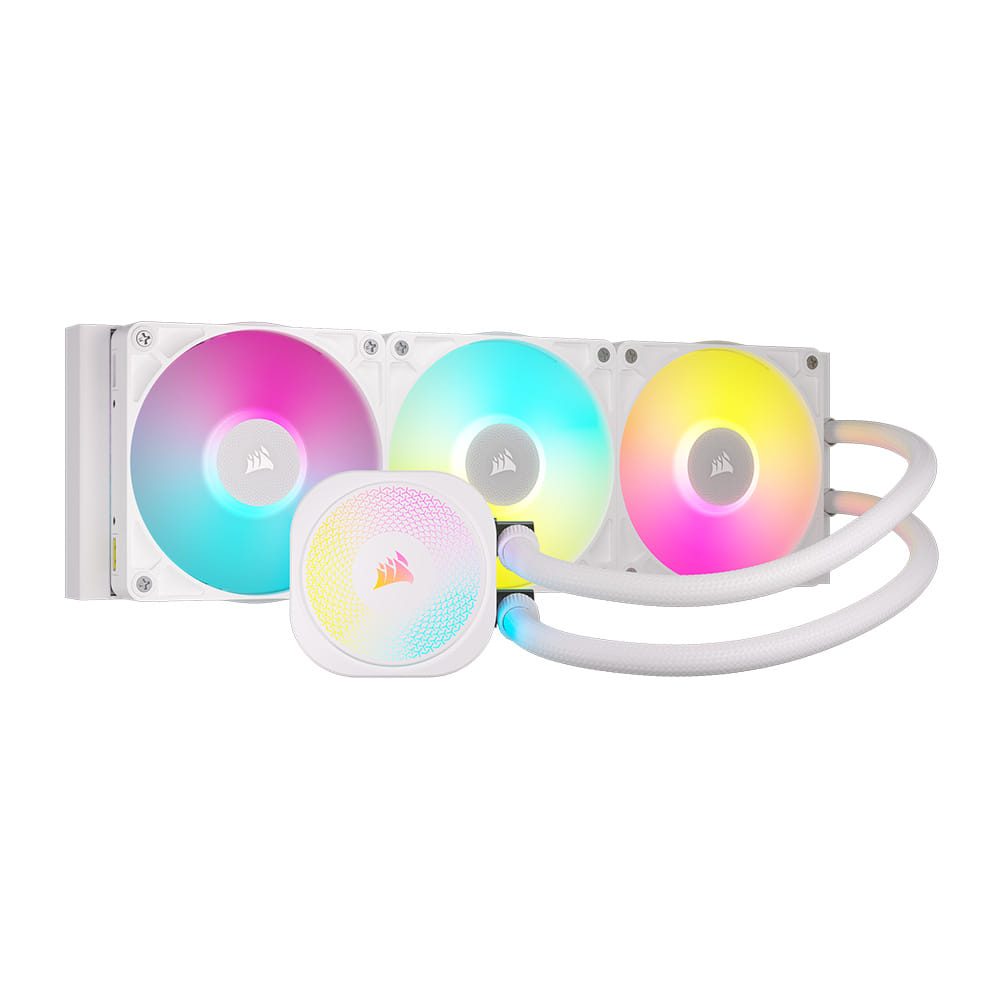 Corsair iCUE Link Titan 360 RX RGB CPU Cooler - White