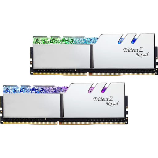 Trident Z Royal Silver 32GB(2x16) DDR4-3600 CL14 Memory
