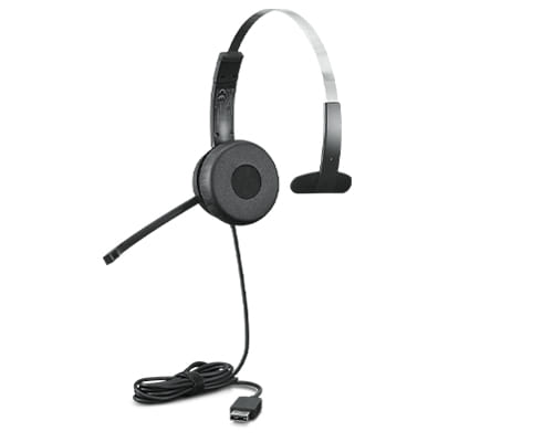 Lenovo 100 Mono Headset Head-band USB Type-A Black
