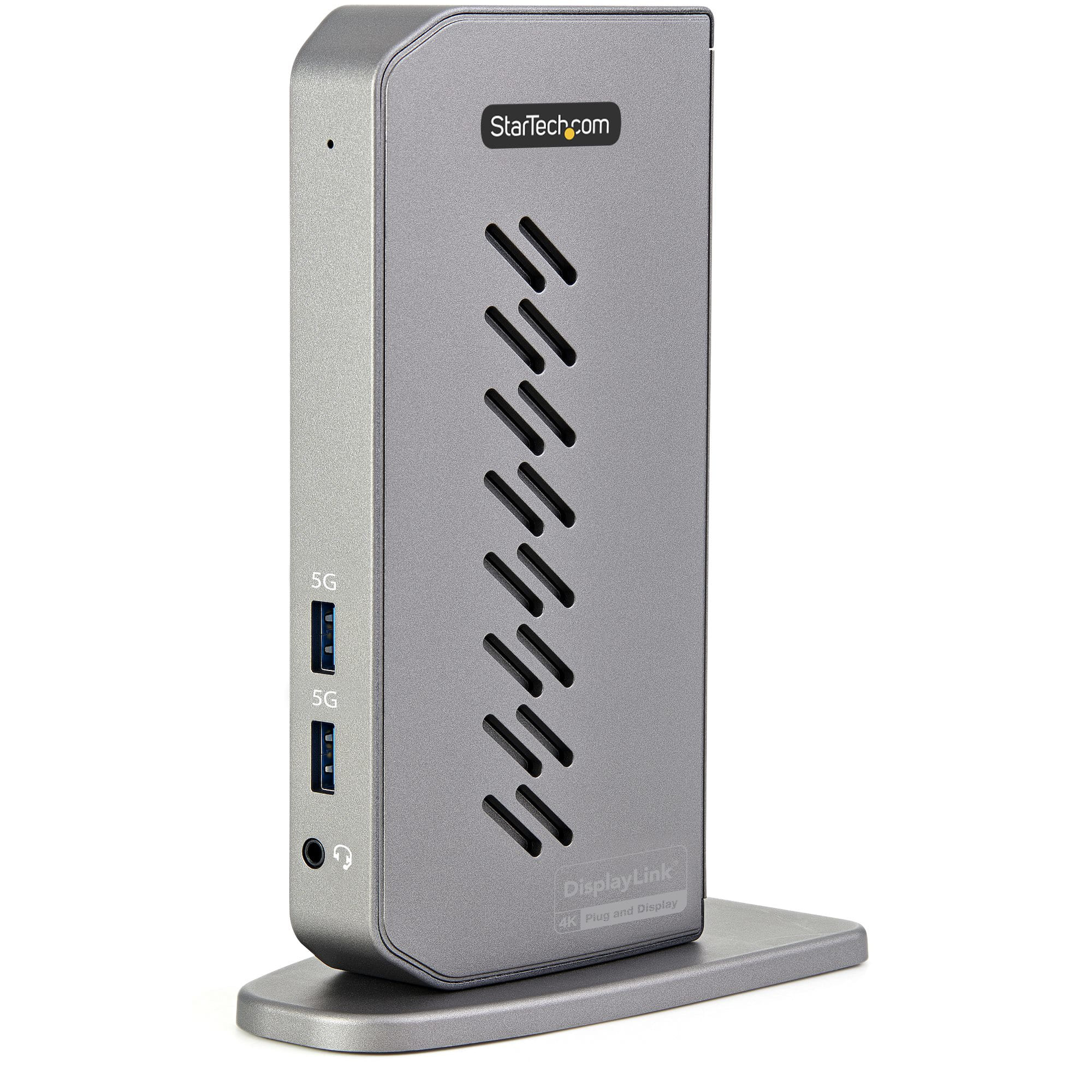 StarTech USB-C USB-A Dock - Hybrid Universal USB 3.0 Docking Station for or Laptop Dual Monitor 4K 60Hz HDMI/DisplayPort 6x USB-A,GBE 3.1/3.2 Gen 1 Windows/Mac