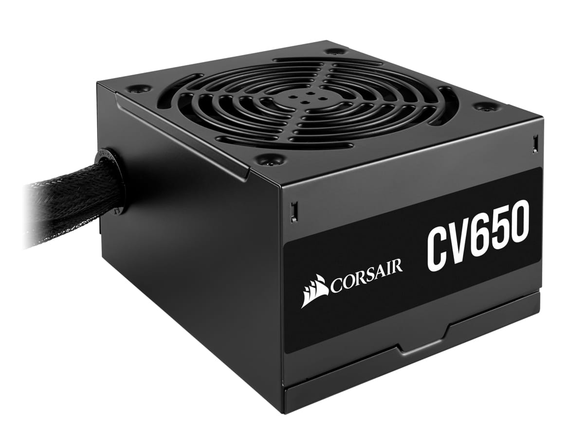 Corsair 650W CV CV650 V2 80+ Bronze ATX Power Supply Unit