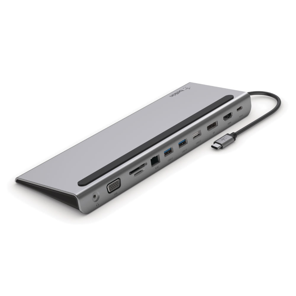 Belkin Notebook Dock/port Replicator Wired USB 3.2 Gen 1 (3.1 1) Type-C Black, Grey