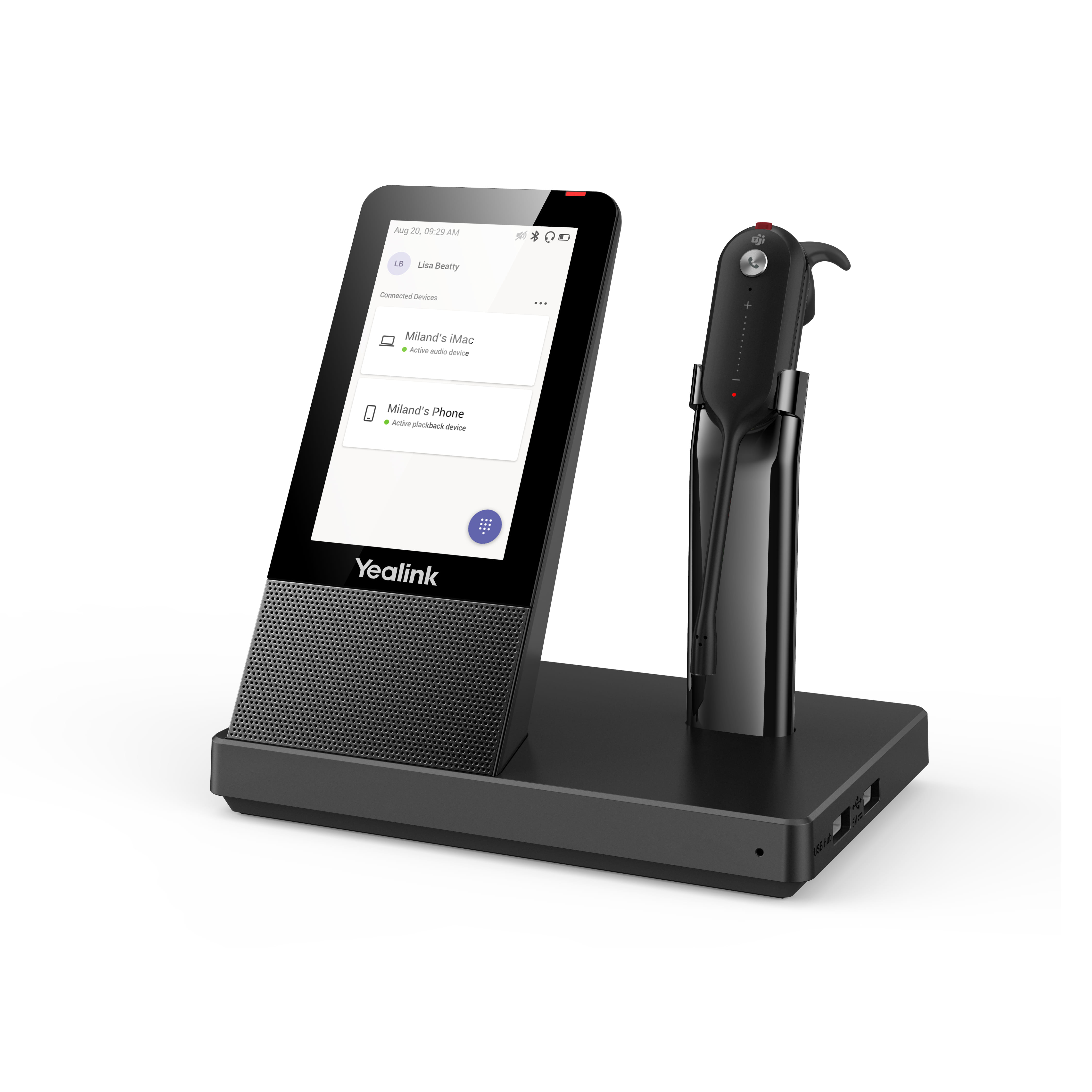 Yealink WH67 UC DECT Wireless Headset