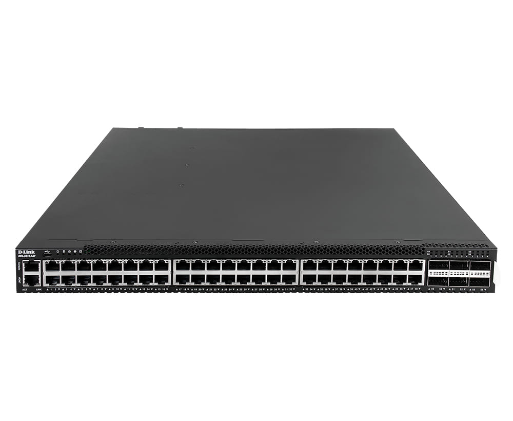 D-Link 54-Port 10G Layer 3 Managed Stackable Switch