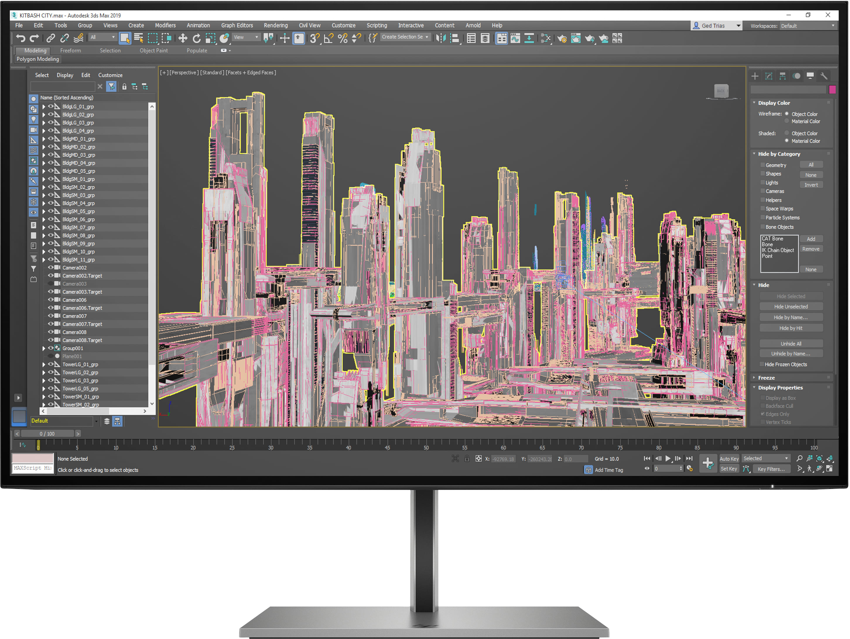 HP Z27u G3 27" Quad HD IPS USB-C Monitor