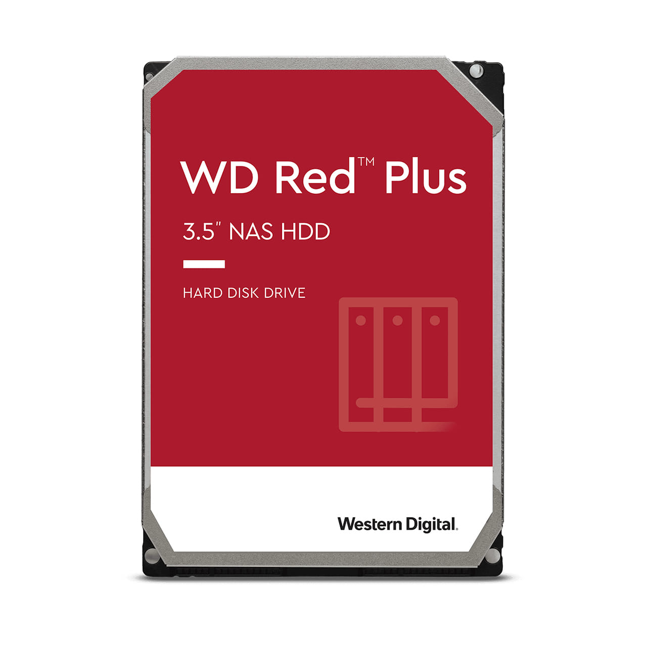 WD Red Plus 3.5" 12TB Serial ATA III Hard Drive HDD