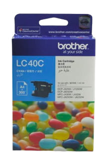 Brother LC-40C Cyan Ink Cartridge