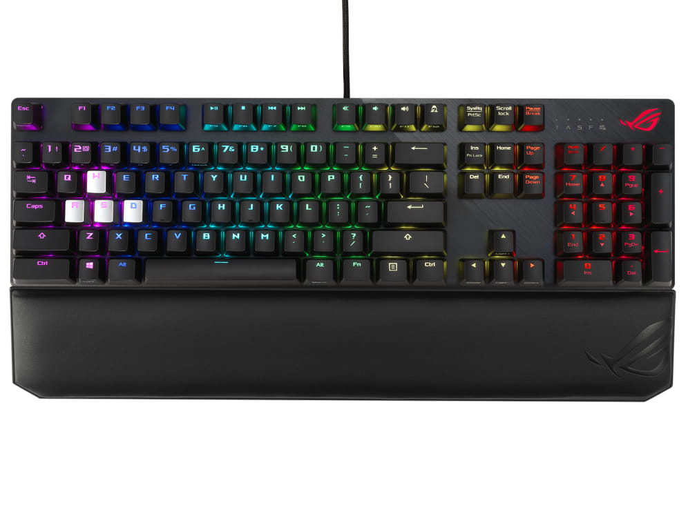 Asus XA04 Strix Scope NX Deluxe RGB Wired Mechanical Gaming Keyboard - Blue Switch