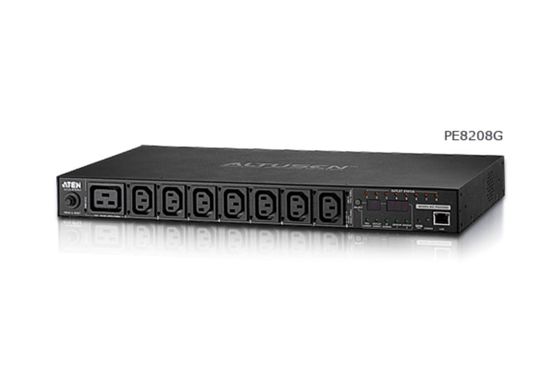 ATEN 16A Per outlet Metered, 8 Outlet SW PDU