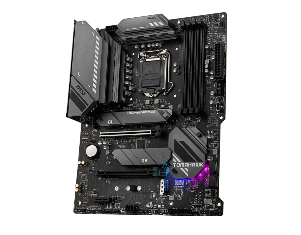 MSI MAG B560 TOMAHAWK WIFI LGA 1200 ATX Motherboard
