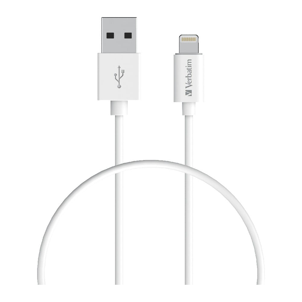 Verbatim Lightning Cable 0.5m White