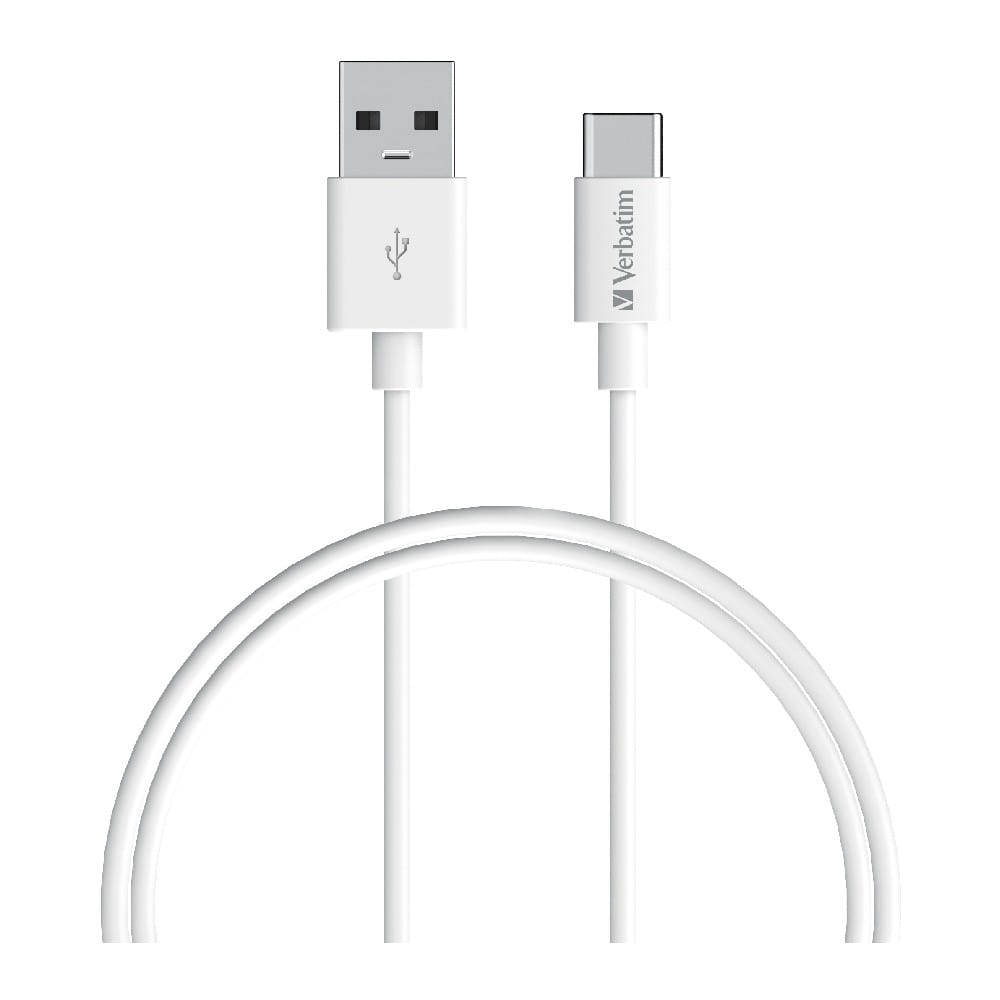 Verbatim Charge Sync USB-C Cable 1m - White