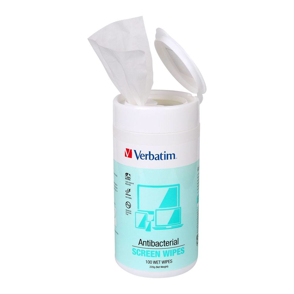 Verbatim Screen Wipes - 100Pcs
